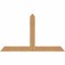Ekena Millwork Portland Timber Gable Bracket, Western Red Cedar, 72"W x 42"H x 3 1/2"D x 5 1/2"F, 14/12 Pitch GBW072X42X0406POR00SWR - alternate 1